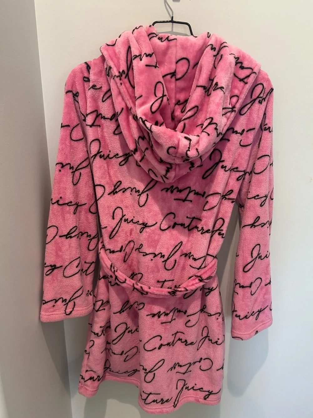 Women's Pink Juicy Couture Plush Robe